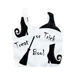 Halloween witch Full Print Recycle Bags (M)  Front