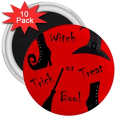 Witch Supplies  3  Magnets (10 Pack)  by Valentinaart