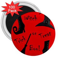 Witch Supplies  3  Magnets (100 Pack) by Valentinaart