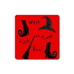 Witch Supplies  Square Magnet by Valentinaart