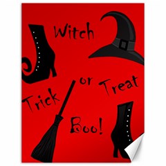 Witch Supplies  Canvas 12  X 16   by Valentinaart