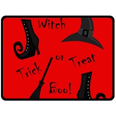 Witch Supplies  Fleece Blanket (large)  by Valentinaart