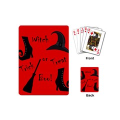 Witch Supplies  Playing Cards (mini)  by Valentinaart