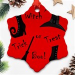 Witch supplies  Ornament (Snowflake)  Front