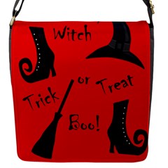 Witch Supplies  Flap Messenger Bag (s) by Valentinaart