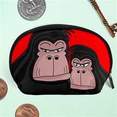 Gorillas Accessory Pouches (large)  by Valentinaart