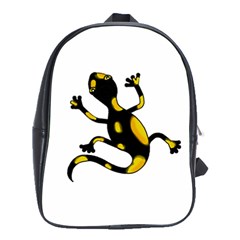 Lizard School Bags(large)  by Valentinaart