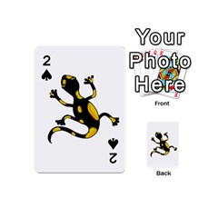 Lizard Playing Cards 54 (mini)  by Valentinaart