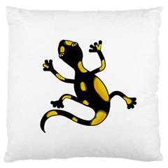 Lizard Standard Flano Cushion Case (one Side) by Valentinaart