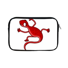 Red Lizard Apple Ipad Mini Zipper Cases by Valentinaart