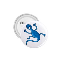 Blue Lizard 1 75  Buttons by Valentinaart