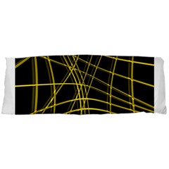 Yellow Abstract Warped Lines Samsung Galaxy Tab 7  P1000 Hardshell Case 