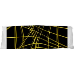 Yellow Abstract Warped Lines Samsung Galaxy S I9008 Hardshell Case