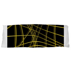 Yellow Abstract Warped Lines Samsung Galaxy Sl I9003 Hardshell Case by Valentinaart