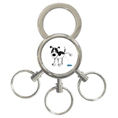 My Cute Dog 3-ring Key Chains by Valentinaart