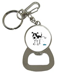 My Cute Dog Bottle Opener Key Chains by Valentinaart