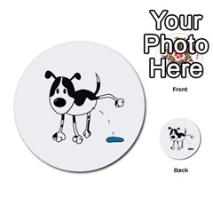 My Cute Dog Multi-purpose Cards (round) 