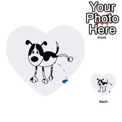 My Cute Dog Multi-purpose Cards (heart) 