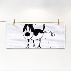 My Cute Dog Hand Towel by Valentinaart