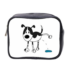 My Cute Dog Mini Toiletries Bag 2-side by Valentinaart