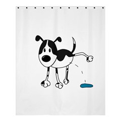 My Cute Dog Shower Curtain 60  X 72  (medium)  by Valentinaart