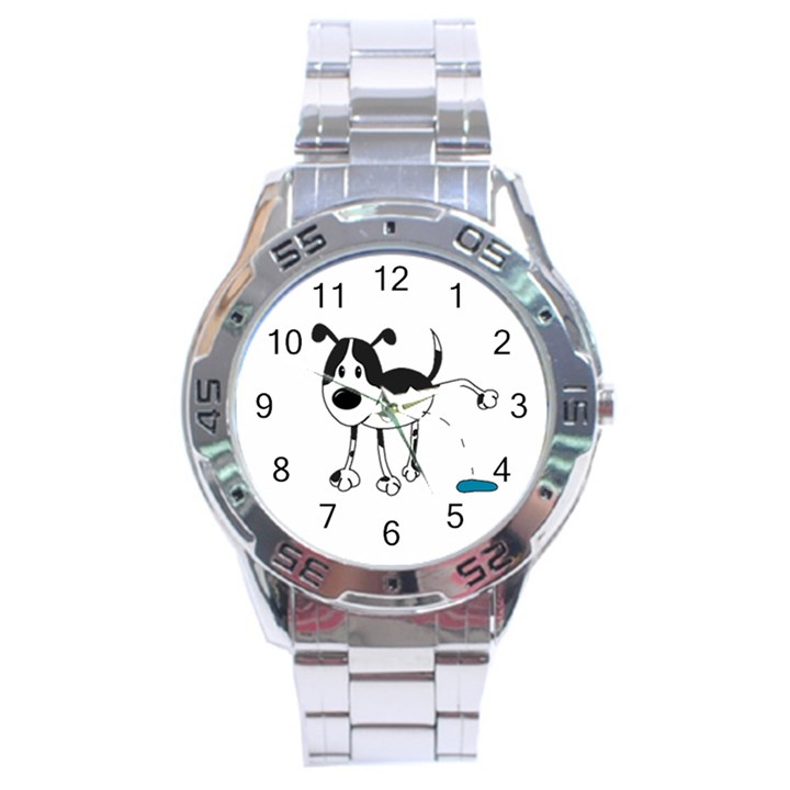 My cute dog Stainless Steel Analogue Watch