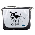 My cute dog Messenger Bags Front