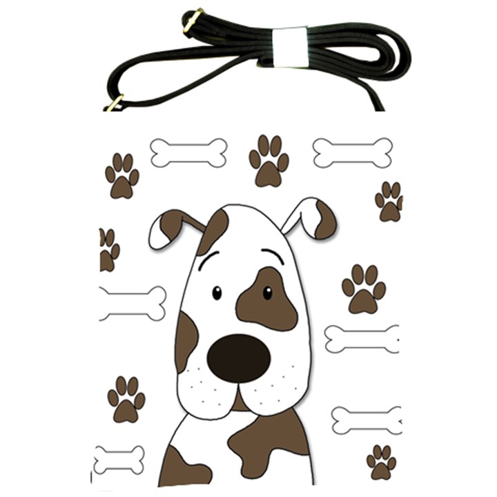 Cute dog Shoulder Sling Bags