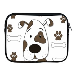 Cute Dog Apple Ipad 2/3/4 Zipper Cases by Valentinaart