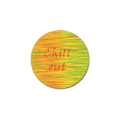 Chill Out Golf Ball Marker (4 Pack) by Valentinaart