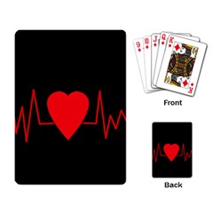 Hart Bit Playing Card by Valentinaart