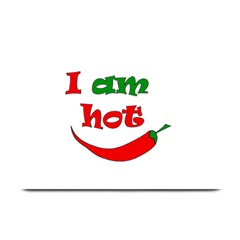 I Am Hot  Plate Mats by Valentinaart