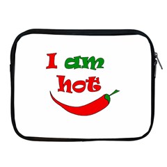 I Am Hot  Apple Ipad 2/3/4 Zipper Cases by Valentinaart