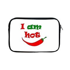 I Am Hot  Apple Ipad Mini Zipper Cases by Valentinaart