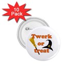 Twerk or treat - Funny Halloween design 1.75  Buttons (10 pack) Front