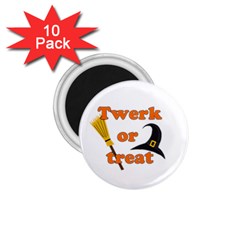 Twerk Or Treat - Funny Halloween Design 1 75  Magnets (10 Pack)  by Valentinaart