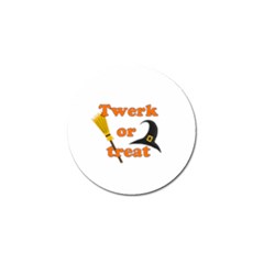 Twerk Or Treat - Funny Halloween Design Golf Ball Marker (4 Pack) by Valentinaart