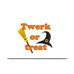 Twerk Or Treat - Funny Halloween Design Plate Mats by Valentinaart