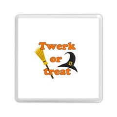 Twerk Or Treat - Funny Halloween Design Memory Card Reader (square)  by Valentinaart