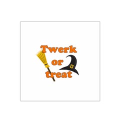 Twerk Or Treat - Funny Halloween Design Satin Bandana Scarf by Valentinaart