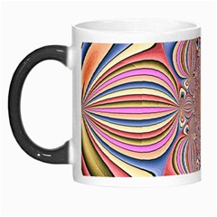 Pastel Shades Ornamental Flower Morph Mugs