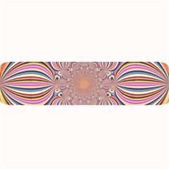 Pastel Shades Ornamental Flower Large Bar Mats by designworld65