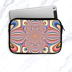 Pastel Shades Ornamental Flower Apple Ipad Mini Zipper Cases by designworld65