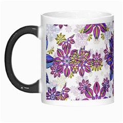 Stylized Floral Ornate Pattern Morph Mugs