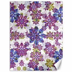 Stylized Floral Ornate Pattern Canvas 36  X 48   by dflcprints