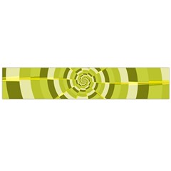 Crazy Dart Green Gold Spiral Flano Scarf (large) by designworld65