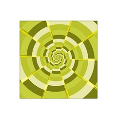 Crazy Dart Green Gold Spiral Satin Bandana Scarf by designworld65