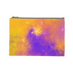 Colorful Universe Cosmetic Bag (large)  by designworld65