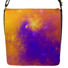 Colorful Universe Flap Messenger Bag (s) by designworld65