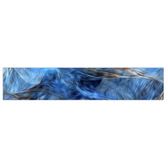 Blue Colorful Abstract Design  Flano Scarf (small) by designworld65